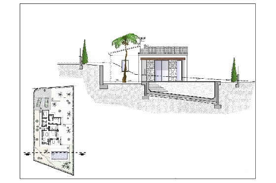 Villa in Benissa zu verkaufen, Espace de vie 138 m², Baujahr 2023, Klimaanlage, Terrain 800 m², 3 Chambres &agrave; coucher, 2 Badezimmer, Pool, ref.: BI-BE.H-881-5