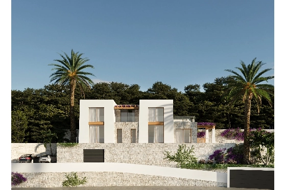 Villa in Benissa(Montemar) zu verkaufen, Espace de vie 450 m², Baujahr 2023, Klimaanlage, Terrain 800 m², 3 Chambres &agrave; coucher, 3 Badezimmer, Pool, ref.: BI-BE.H-880-3