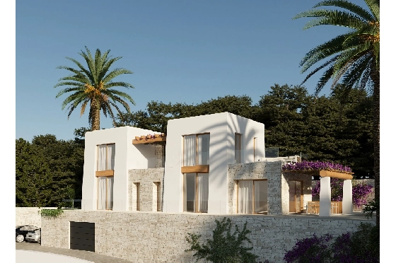 Villa in Benissa(Montemar) zu verkaufen, Espace de vie 450 m², Baujahr 2023, Klimaanlage, Terrain 800 m², 3 Chambres &agrave; coucher, 3 Badezimmer, Pool, ref.: BI-BE.H-880-4
