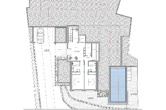 Villa in Moraira zu verkaufen, Espace de vie 425 m², Baujahr 2023, Klimaanlage, Terrain 1000 m², 4 Chambres &agrave; coucher, 4 Badezimmer, Pool, ref.: BI-MT.H-777-13