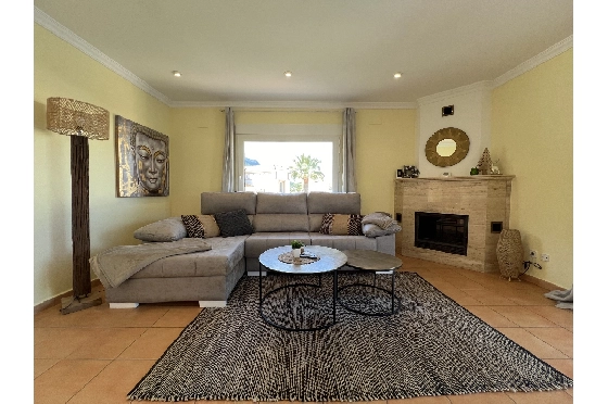 Villa in Denia zur Ferienvermietung, Espace de vie 133 m², Baujahr 1999, Zustand gepflegt, + Fussbodenheizung, Klimaanlage, Terrain 585 m², 3 Chambres &agrave; coucher, 3 Badezimmer, Pool, ref.: T-1023-4