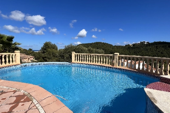 Villa in Javea zu verkaufen, Espace de vie 152 m², Baujahr 2009, + Fussbodenheizung, Klimaanlage, Terrain 1000 m², 3 Chambres &agrave; coucher, 3 Badezimmer, Pool, ref.: SB-1523-21