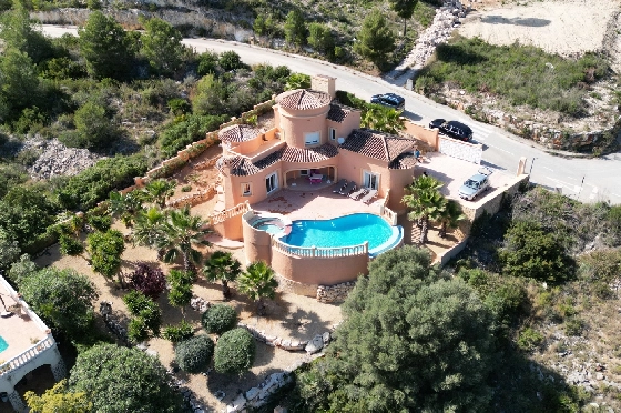 Villa in Javea zu verkaufen, Espace de vie 152 m², Baujahr 2009, + Fussbodenheizung, Klimaanlage, Terrain 1000 m², 3 Chambres &agrave; coucher, 3 Badezimmer, Pool, ref.: SB-1523-27