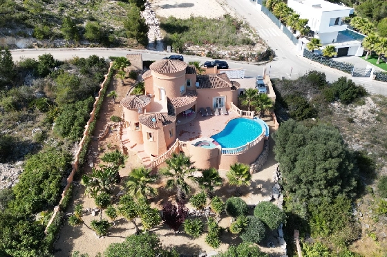 Villa in Javea zu verkaufen, Espace de vie 152 m², Baujahr 2009, + Fussbodenheizung, Klimaanlage, Terrain 1000 m², 3 Chambres &agrave; coucher, 3 Badezimmer, Pool, ref.: SB-1523-28