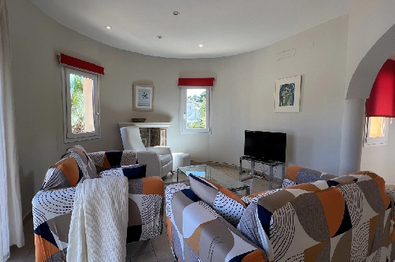 Villa in Javea zu verkaufen, Espace de vie 152 m², Baujahr 2009, + Fussbodenheizung, Klimaanlage, Terrain 1000 m², 3 Chambres &agrave; coucher, 3 Badezimmer, Pool, ref.: SB-1523-7
