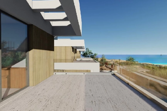 Villa in Oliva zu verkaufen, Espace de vie 173 m², Baujahr 2023, Zustand Erstbezug, + Fussbodenheizung, Klimaanlage, Terrain 350 m², 3 Chambres &agrave; coucher, 4 Badezimmer, Pool, ref.: AS-1623-20