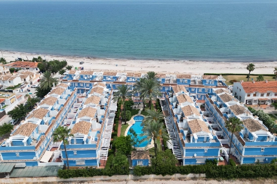 Reihenhaus in Els Poblets zu verkaufen, Espace de vie 132 m², Baujahr 2002, Klimaanlage, 2 Chambres &agrave; coucher, 2 Badezimmer, Pool, ref.: JS-1323-1