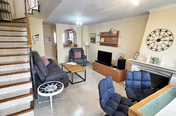 Reihenhaus in Els Poblets zu verkaufen, Espace de vie 132 m², Baujahr 2002, Klimaanlage, 2 Chambres &agrave; coucher, 2 Badezimmer, Pool, ref.: JS-1323-6