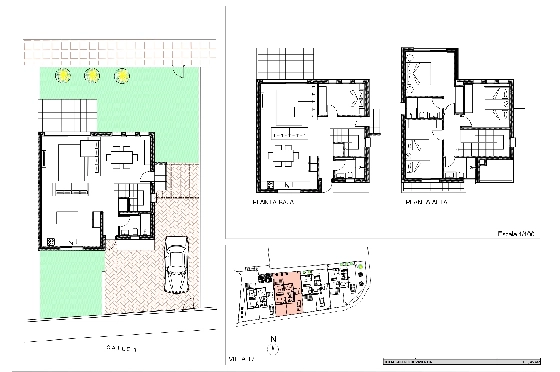 Villa in Denia zu verkaufen, Espace de vie 155 m², Baujahr 2024, Klimaanlage, Terrain 220 m², 3 Chambres &agrave; coucher, 3 Badezimmer, Pool, ref.: NL-NLDNB1425-16