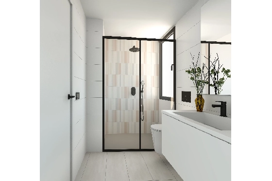 Villa in Denia zu verkaufen, Espace de vie 155 m², Baujahr 2024, Klimaanlage, Terrain 220 m², 3 Chambres &agrave; coucher, 3 Badezimmer, Pool, ref.: NL-NLDNB1425-5