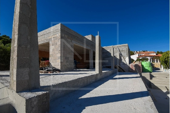 Villa in Moraira zu verkaufen, Espace de vie 200 m², Baujahr 2023, + Zentralheizung, Klimaanlage, Terrain 860 m², 4 Chambres &agrave; coucher, 3 Badezimmer, Pool, ref.: NL-NLD1434D-7