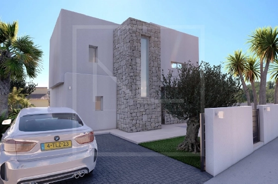 Villa in Benissa costa(Baladrar) zu verkaufen, Espace de vie 142 m², Baujahr 2023, + Fussbodenheizung, Klimaanlage, Terrain 729 m², 4 Chambres &agrave; coucher, 3 Badezimmer, Pool, ref.: NL-NLD1445-5