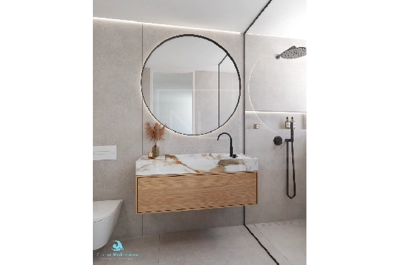 Villa in Moraira zu verkaufen, Espace de vie 268 m², Baujahr 2023, + Zentralheizung, Klimaanlage, Terrain 891 m², 4 Chambres &agrave; coucher, 4 Badezimmer, Pool, ref.: NL-NLD1448-10