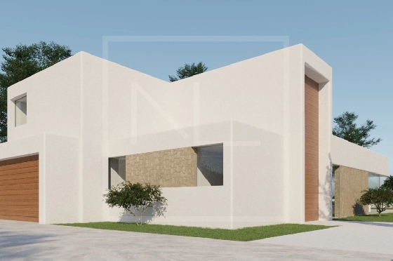 Villa in Moraira zu verkaufen, Espace de vie 268 m², Baujahr 2023, + Zentralheizung, Klimaanlage, Terrain 891 m², 4 Chambres &agrave; coucher, 4 Badezimmer, Pool, ref.: NL-NLD1448-16