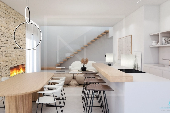 Villa in Moraira zu verkaufen, Espace de vie 268 m², Baujahr 2023, + Zentralheizung, Klimaanlage, Terrain 891 m², 4 Chambres &agrave; coucher, 4 Badezimmer, Pool, ref.: NL-NLD1448-4