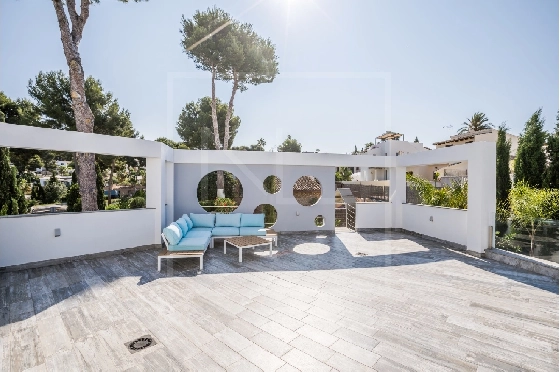 Villa in Moraira(Pla del Mar) zu verkaufen, Espace de vie 283 m², Baujahr 1975, Klimaanlage, Terrain 840 m², 4 Chambres &agrave; coucher, 4 Badezimmer, Pool, ref.: NL-NLD1475-29
