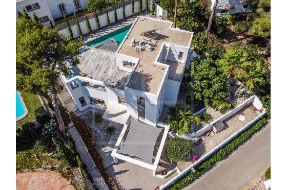 Villa in Moraira(Pla del Mar) zu verkaufen, Espace de vie 283 m², Baujahr 1975, Klimaanlage, Terrain 840 m², 4 Chambres &agrave; coucher, 4 Badezimmer, Pool, ref.: NL-NLD1475-40
