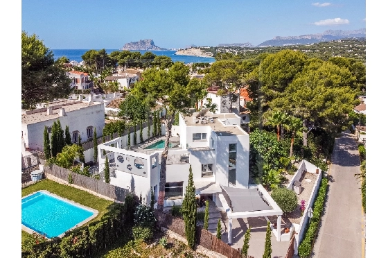 Villa in Moraira(Pla del Mar) zu verkaufen, Espace de vie 283 m², Baujahr 1975, Klimaanlage, Terrain 840 m², 4 Chambres &agrave; coucher, 4 Badezimmer, Pool, ref.: NL-NLD1475-41