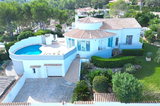 Villa in Denia(Marquesa 6) zu verkaufen, Espace de vie 227 m², Baujahr 1995, Zustand modernisiert, + Zentralheizung, Klimaanlage, Terrain 913 m², 3 Chambres &agrave; coucher, 2 Badezimmer, Pool, ref.: AS-2423-1