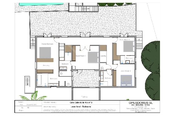 Villa in Moraira zu verkaufen, Espace de vie 357 m², Klimaanlage, Terrain 804 m², 4 Chambres &agrave; coucher, 4 Badezimmer, Pool, ref.: NL-NL1426-22