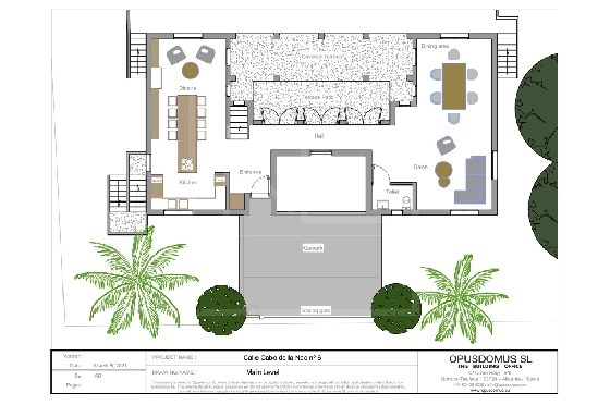 Villa in Moraira zu verkaufen, Espace de vie 357 m², Klimaanlage, Terrain 804 m², 4 Chambres &agrave; coucher, 4 Badezimmer, Pool, ref.: NL-NL1426-23