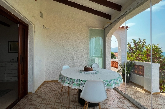Villa in Benidoleig zur Ferienvermietung, Espace de vie 180 m², Baujahr 1989, + KLIMA, Klimaanlage, Terrain 653 m², 3 Chambres &agrave; coucher, 2 Badezimmer, Pool, ref.: T-0923-12