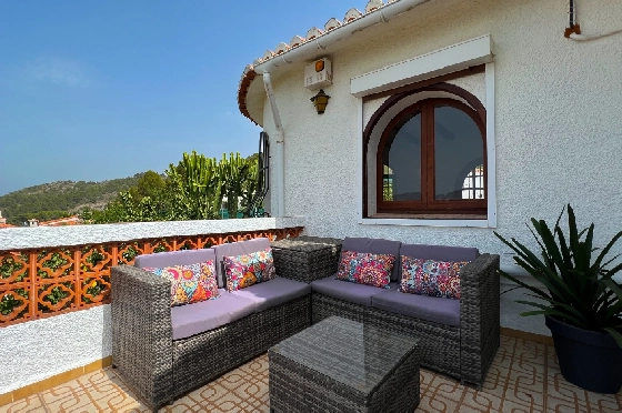 Villa in Benidoleig zur Ferienvermietung, Espace de vie 180 m², Baujahr 1989, + KLIMA, Klimaanlage, Terrain 653 m², 3 Chambres &agrave; coucher, 2 Badezimmer, Pool, ref.: T-0923-14