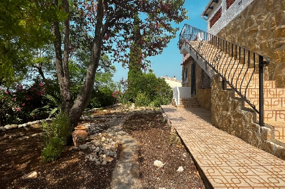Villa in Benidoleig zur Ferienvermietung, Espace de vie 180 m², Baujahr 1989, + KLIMA, Klimaanlage, Terrain 653 m², 3 Chambres &agrave; coucher, 2 Badezimmer, Pool, ref.: T-0923-17