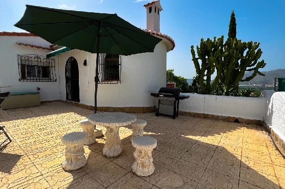 Villa in Benidoleig zur Ferienvermietung, Espace de vie 180 m², Baujahr 1989, + KLIMA, Klimaanlage, Terrain 653 m², 3 Chambres &agrave; coucher, 2 Badezimmer, Pool, ref.: T-0923-19