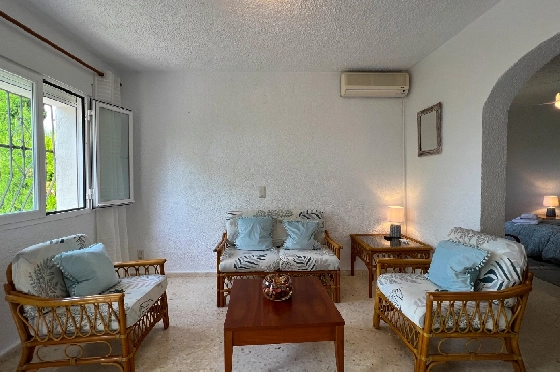 Villa in Benidoleig zur Ferienvermietung, Espace de vie 180 m², Baujahr 1989, + KLIMA, Klimaanlage, Terrain 653 m², 3 Chambres &agrave; coucher, 2 Badezimmer, Pool, ref.: T-0923-5