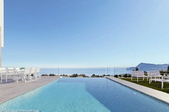 Villa in Altea zu verkaufen, Espace de vie 374 m², Terrain 957 m², 4 Chambres &agrave; coucher, 6 Badezimmer, Pool, ref.: BS-82447856-1
