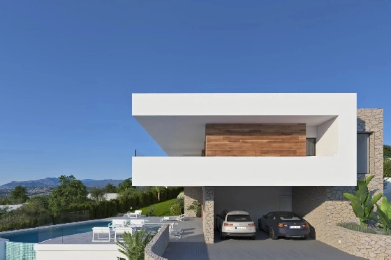 Villa in Cumbre del Sol zu verkaufen, Espace de vie 497 m², Terrain 963 m², 3 Chambres &agrave; coucher, 4 Badezimmer, Pool, ref.: BS-82447859-3