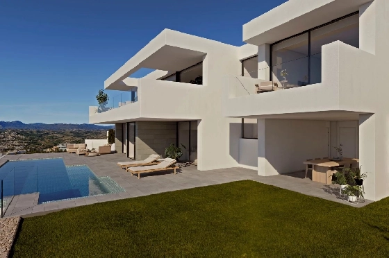 Villa in Cumbre del Sol zu verkaufen, Espace de vie 597 m², Terrain 1158 m², 3 Chambres &agrave; coucher, 5 Badezimmer, Pool, ref.: BS-82447870-3