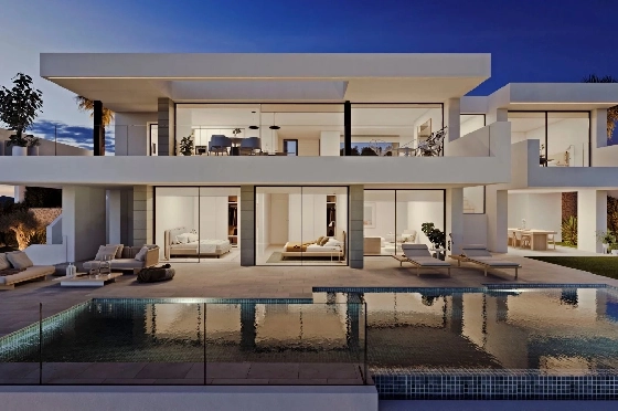 Villa in Cumbre del Sol zu verkaufen, Espace de vie 597 m², Terrain 1158 m², 3 Chambres &agrave; coucher, 5 Badezimmer, Pool, ref.: BS-82447870-5