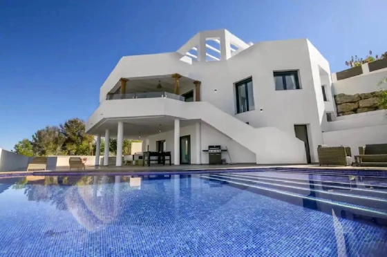 Villa in Javea zu verkaufen, Espace de vie 380 m², Klimaanlage, 4 Chambres &agrave; coucher, 4 Badezimmer, Pool, ref.: BS-82508770-1