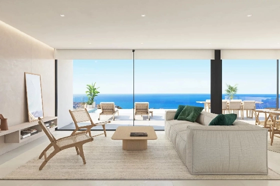 Villa in Cumbre del Sol zu verkaufen, Espace de vie 418 m², Terrain 1000 m², 3 Chambres &agrave; coucher, 4 Badezimmer, Pool, ref.: BS-82599103-2