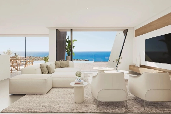 Villa in Cumbre del Sol zu verkaufen, Espace de vie 547 m², Terrain 861 m², 3 Chambres &agrave; coucher, 4 Badezimmer, Pool, ref.: BS-82600904-2