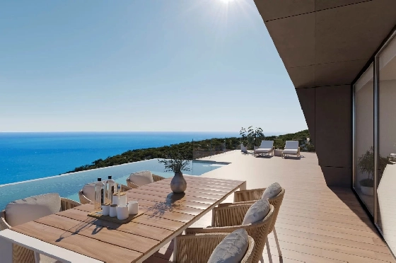Villa in Cumbre del Sol zu verkaufen, Espace de vie 547 m², Terrain 861 m², 3 Chambres &agrave; coucher, 4 Badezimmer, Pool, ref.: BS-82600904-6