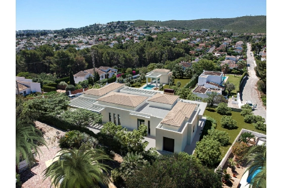 Villa in Javea zu verkaufen, Espace de vie 420 m², Baujahr 2023, Klimaanlage, Terrain 1741 m², 4 Chambres &agrave; coucher, 4 Badezimmer, Pool, ref.: BI-JA.H-122-4