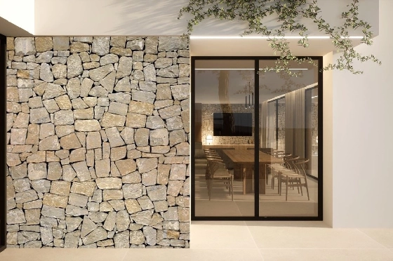 Villa in Moraira(Pla del Mar) zu verkaufen, Espace de vie 340 m², Baujahr 2023, Klimaanlage, Terrain 1070 m², 4 Chambres &agrave; coucher, 4 Badezimmer, Pool, ref.: BI-MT.H-787-10