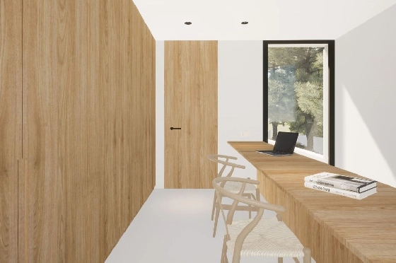 Villa in Moraira(Pla del Mar) zu verkaufen, Espace de vie 340 m², Baujahr 2023, Klimaanlage, Terrain 1070 m², 4 Chambres &agrave; coucher, 4 Badezimmer, Pool, ref.: BI-MT.H-787-12
