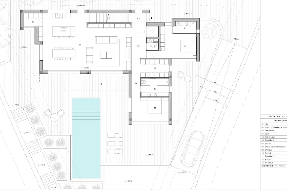 Villa in Moraira(Pla del Mar) zu verkaufen, Espace de vie 340 m², Baujahr 2023, Klimaanlage, Terrain 1070 m², 4 Chambres &agrave; coucher, 4 Badezimmer, Pool, ref.: BI-MT.H-787-16