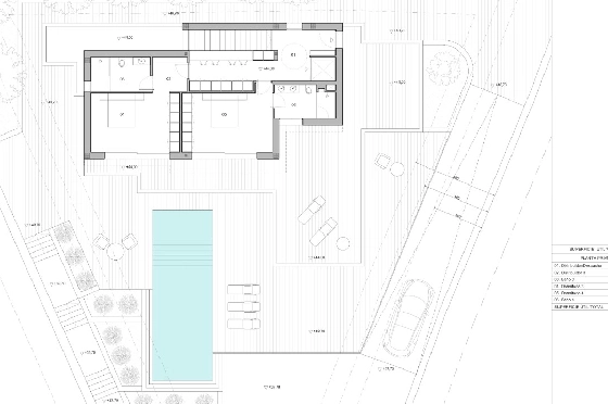 Villa in Moraira(Pla del Mar) zu verkaufen, Espace de vie 340 m², Baujahr 2023, Klimaanlage, Terrain 1070 m², 4 Chambres &agrave; coucher, 4 Badezimmer, Pool, ref.: BI-MT.H-787-17