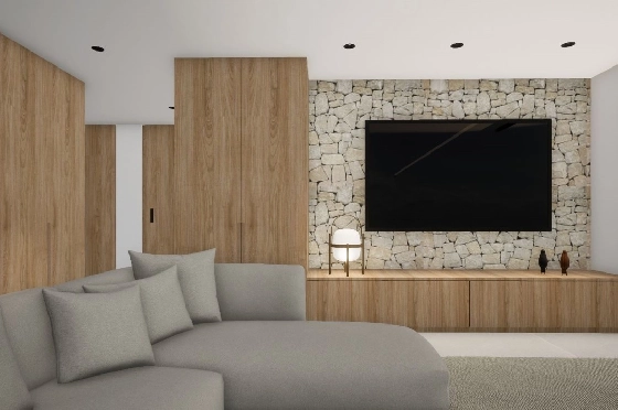 Villa in Moraira(Pla del Mar) zu verkaufen, Espace de vie 340 m², Baujahr 2023, Klimaanlage, Terrain 1070 m², 4 Chambres &agrave; coucher, 4 Badezimmer, Pool, ref.: BI-MT.H-787-6