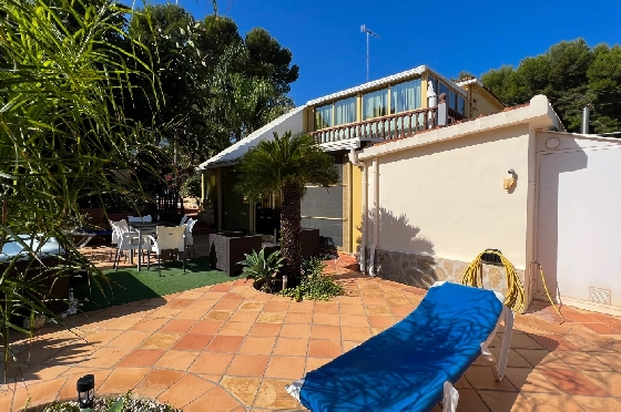Villa in Denia zu vermieten, Espace de vie 200 m², Zustand gepflegt, + Zentralheizung, Klimaanlage, Terrain 900 m², 3 Chambres &agrave; coucher, 2 Badezimmer, Pool, ref.: D-0123-20