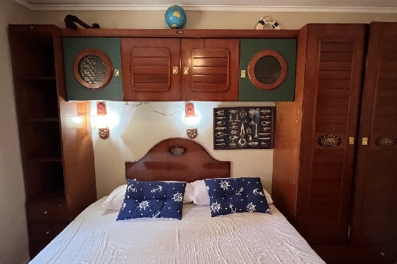 Villa in Denia zu vermieten, Espace de vie 200 m², Zustand gepflegt, + Zentralheizung, Klimaanlage, Terrain 900 m², 3 Chambres &agrave; coucher, 2 Badezimmer, Pool, ref.: D-0123-57