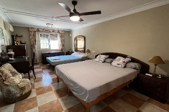 Villa in Denia zu vermieten, Espace de vie 200 m², Zustand gepflegt, + Zentralheizung, Klimaanlage, Terrain 900 m², 3 Chambres &agrave; coucher, 2 Badezimmer, Pool, ref.: D-0123-67