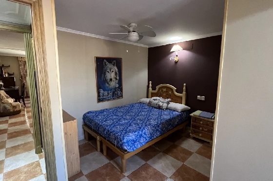 Villa in Denia zu vermieten, Espace de vie 200 m², Zustand gepflegt, + Zentralheizung, Klimaanlage, Terrain 900 m², 3 Chambres &agrave; coucher, 2 Badezimmer, Pool, ref.: D-0123-73