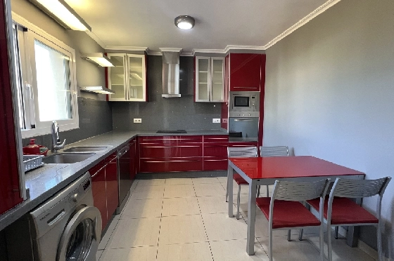 Reihenhaus in Denia zu vermieten, Espace de vie 130 m², Zustand gepflegt, + KLIMA, Klimaanlage, Terrain 160 m², 4 Chambres &agrave; coucher, 3 Badezimmer, Pool, ref.: D-0223-34