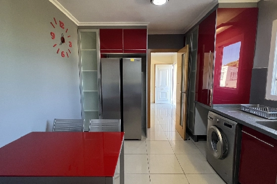 Reihenhaus in Denia zu vermieten, Espace de vie 130 m², Zustand gepflegt, + KLIMA, Klimaanlage, Terrain 160 m², 4 Chambres &agrave; coucher, 3 Badezimmer, Pool, ref.: D-0223-36